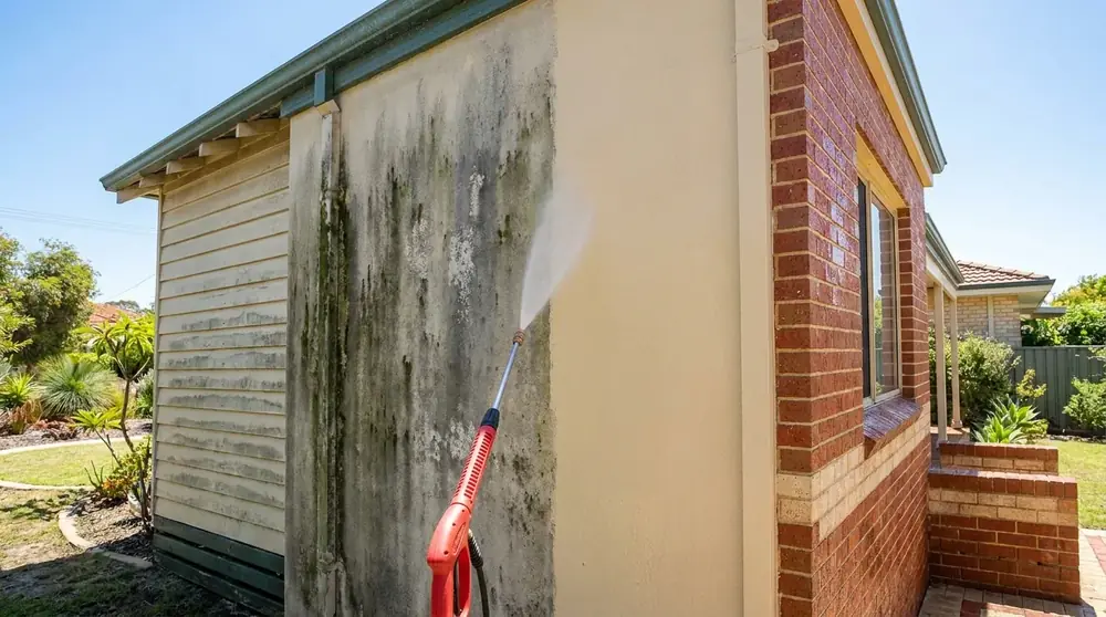 Red's whole-home pressure washing