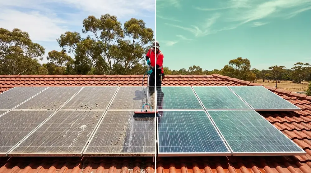 Red's Solar Panel Cleaning